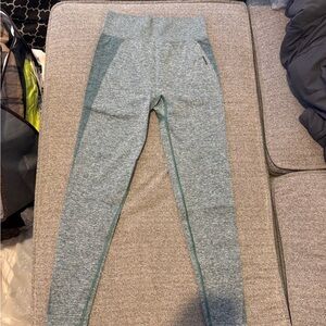 Gymshark Green Leggings Athletic Comfort